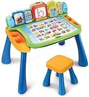 VTech Touch and Learn Activity Table - Musical Kids Desk with Letters, Phonics, Numbers, Music, Shapes, Animals and More...
