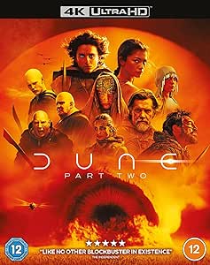 Dune: Part Two [4K Ultra HD] [2024] [Blu-ray] [Region Free]