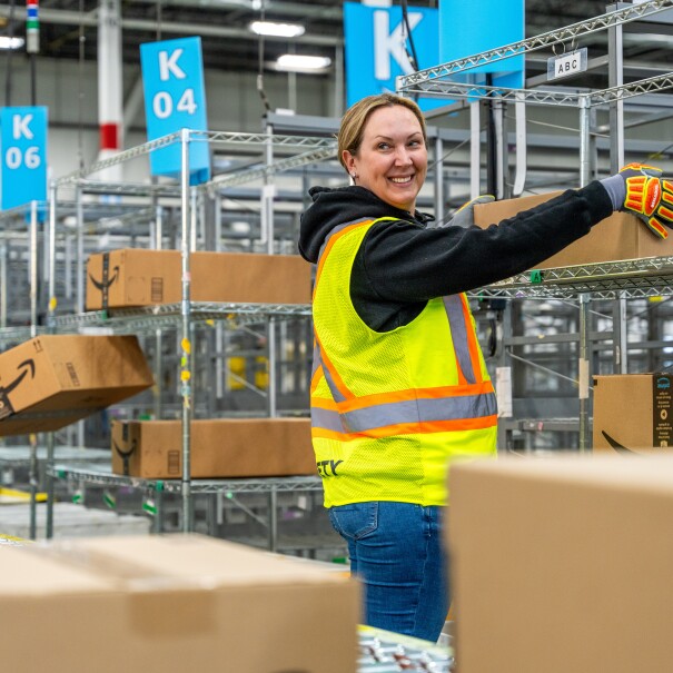 At Amazon, Angela Spehar spearheads initiatives that celebrate the invaluable contributions of women in safety roles. 